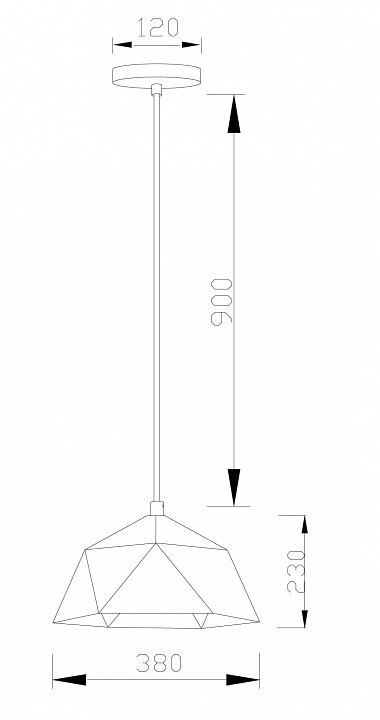 Подвесной светильник Moderli Genoa V11559-1P