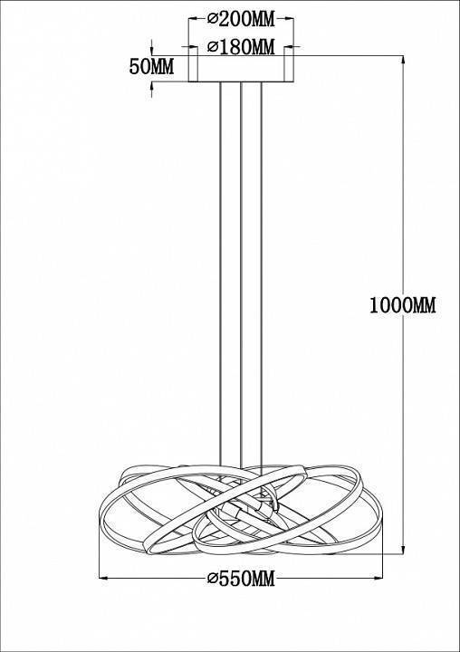 Подвесной светильник Moderli Arrow V2832-PL