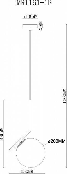 Подвесной светильник MyFar Pierre MR1161-1P