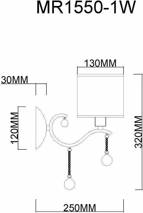 Бра MyFar Dante MR1550-1W