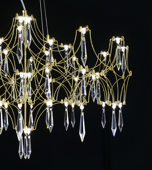 Подвесная люстра MyFar Ileria MR2652-57P-76AP