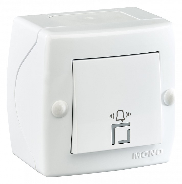 Кнопка звонка Mono Electric Octans IP20 104-010101-107