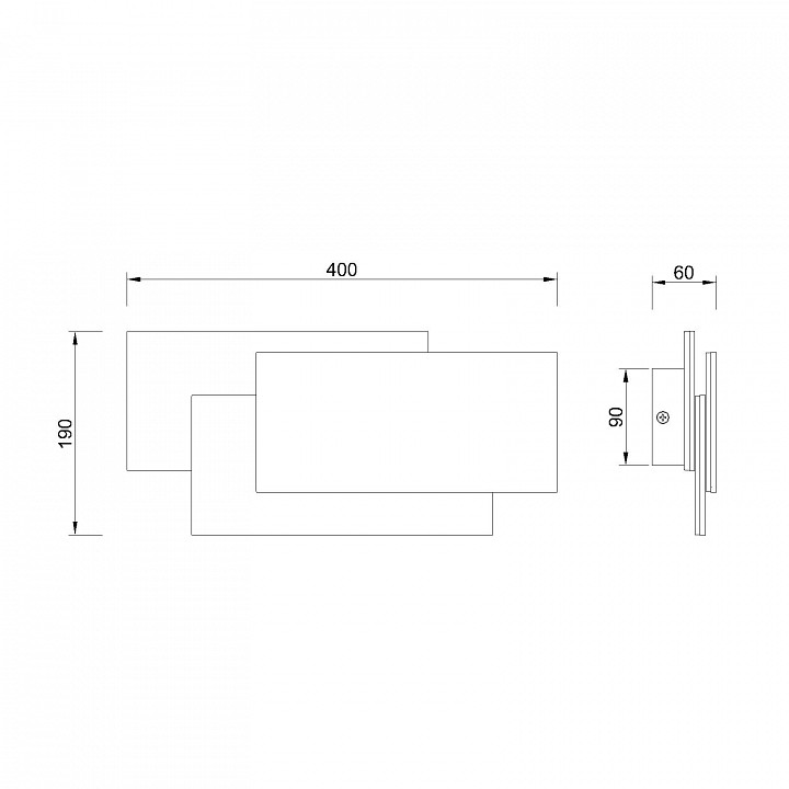 Накладной светильник Mantra Tahiti 8087