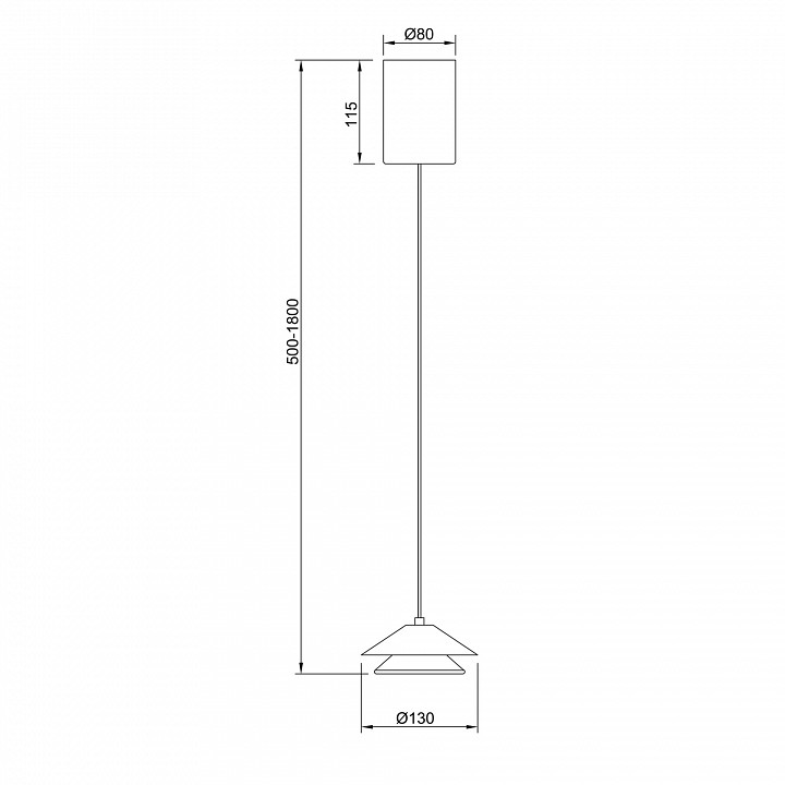 Подвесной светильник Mantra Piccola 9033
