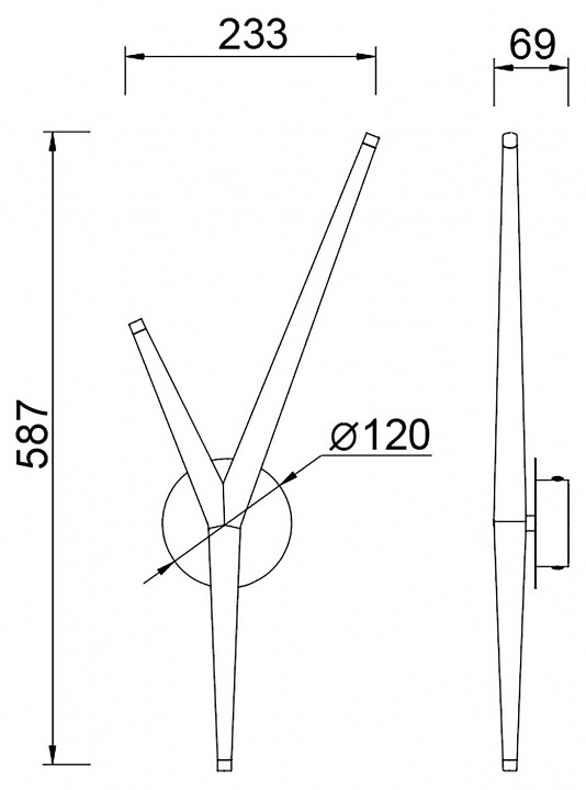 Бра Mantra Arrecife 9212