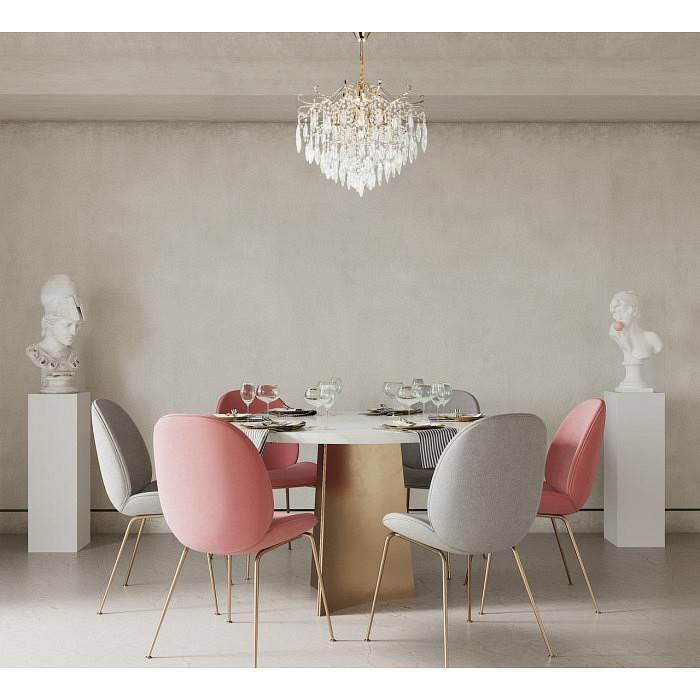 Подвесная люстра De City Бриз 38 6x40 Вт E14 111016006