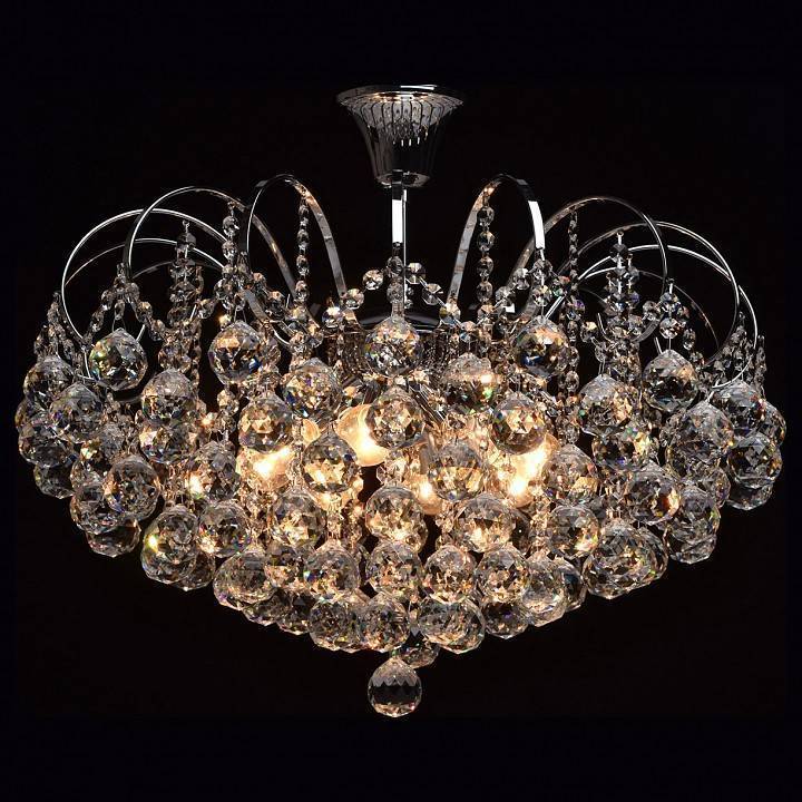 Люстра на штанге MW-Light Жемчуг 15 8 ламп 232017608