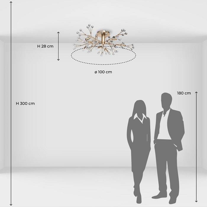 Люстра на штанге MW-Light Адриатика 280011810