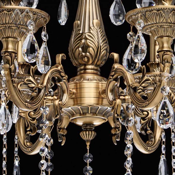 Подвесная люстра MW-Light Свеча 10 6x60 Вт E14 301013506