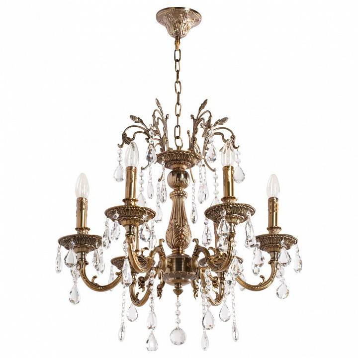 Подвесная люстра MW-Light Свеча 10 6x60 Вт E14 301013506