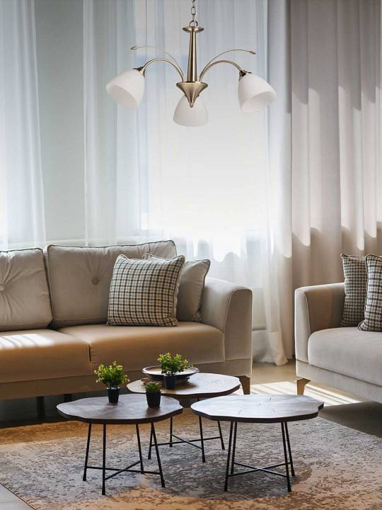 Подвесная люстра De City Блеск 23 3x60 Вт E14 315016603