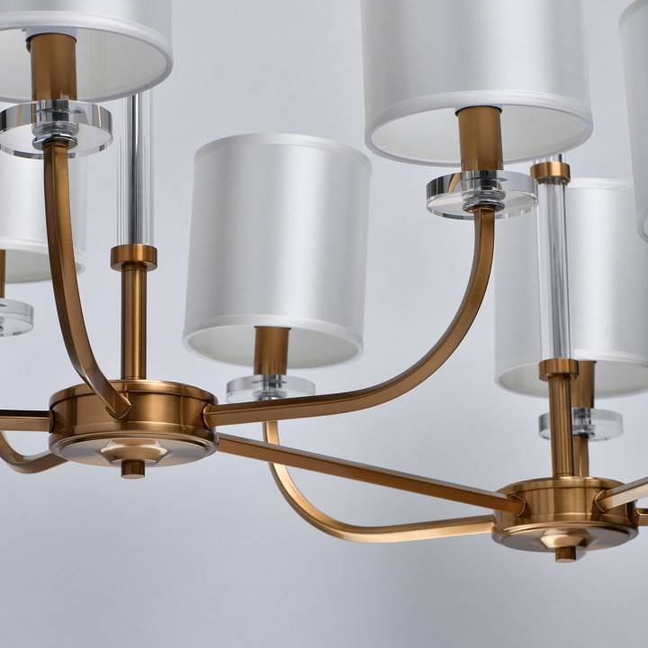 Подвесная люстра Chiaro Палермо 8 ламп 386017508