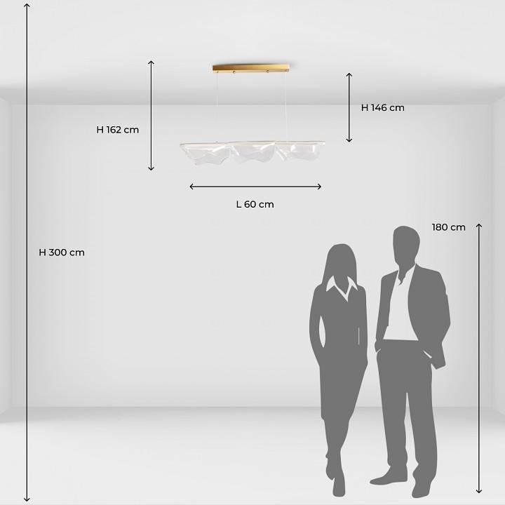 Подвесной светильник De City Конти 32 488013401