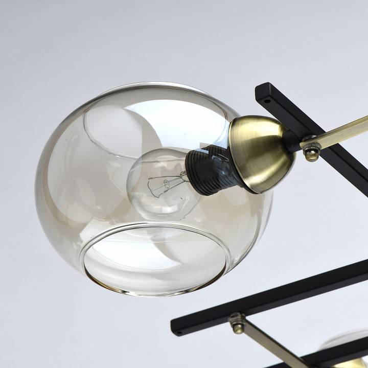 Люстра потолочная DeMarkt Гамбург 8x60 Вт E14 605013908