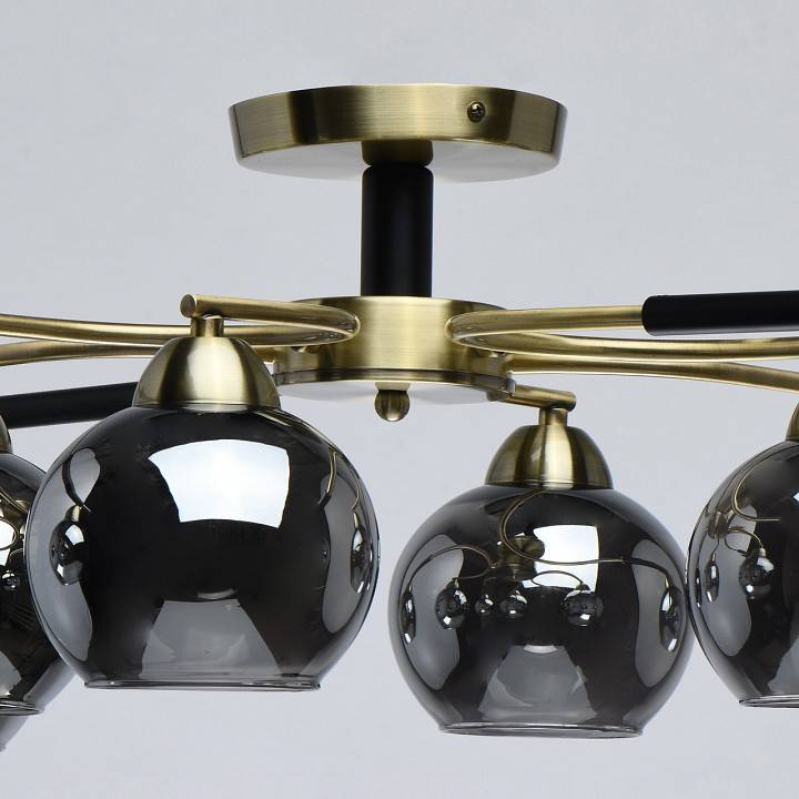 Люстра потолочная DeMarkt Гамбург 8x60 Вт E14 605014708