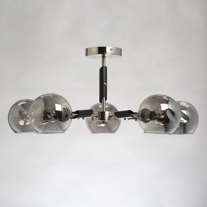 Люстра на штанге DeMarkt Гамбург 5х60Вт E27 605016605