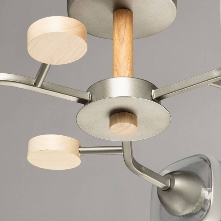 Люстра на штанге De City Тетро 3x60 Вт E27 673018703