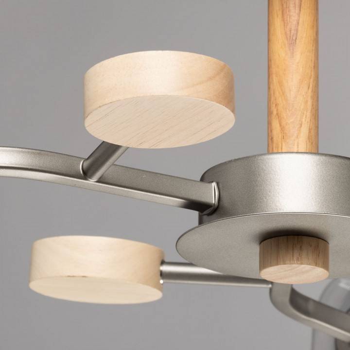 Люстра на штанге De City Тетро 3x60 Вт E27 673018703