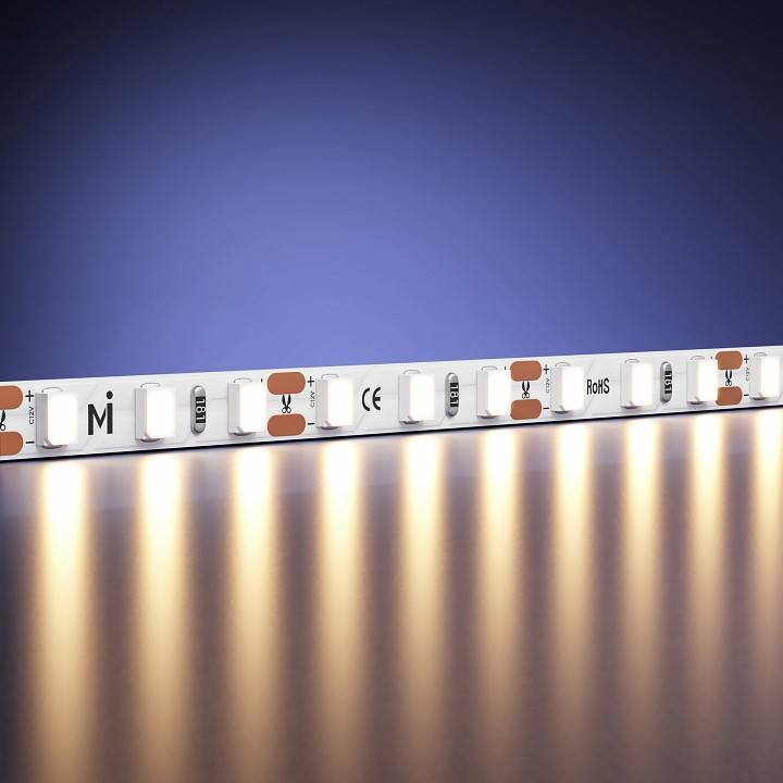 Лента светодиодная Maytoni Ultra Narrow 12 В 9.6 Вт/м 3000 К IP20 5 м 201106