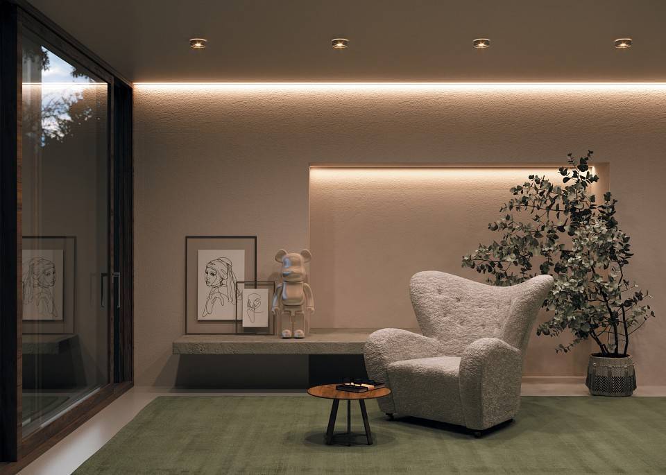 Лента светодиодная Maytoni Ultra 24 В 20 Вт/м 4000 К IP20 5 м 201112