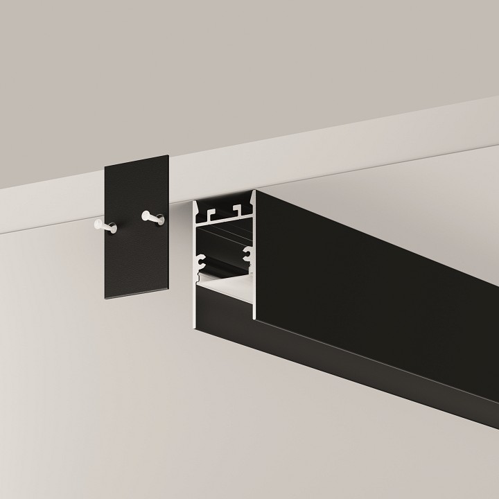 Шинопровод накладной Maytoni Exility 2 м черный 633010