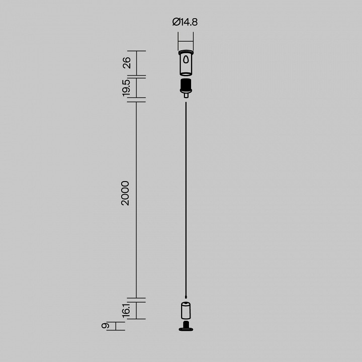 Подвес для профиля Maytoni 642045