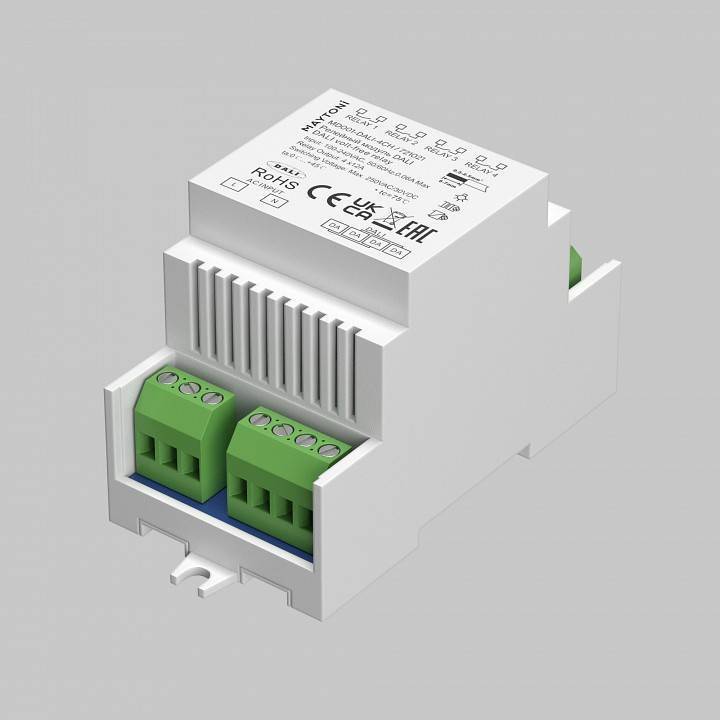 Релейный модуль Maytoni DALI DT7 4-канальный 721021