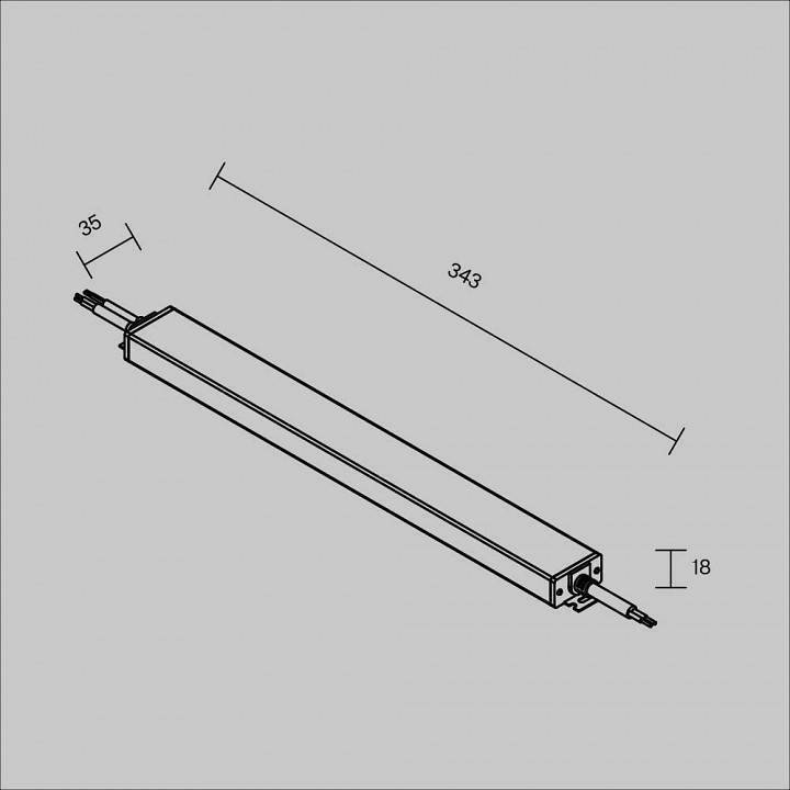 Блок питания Maytoni DALI 200 Вт 48 В 725003