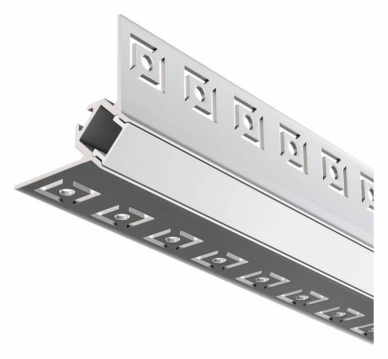 Профиль алюминиевый встраиваемый угловой внутренний Maytoni ALM-5022-S-2M