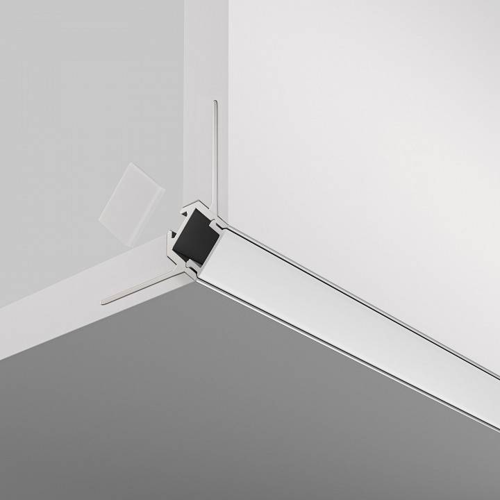 Профиль алюминиевый встраиваемый угловой внутренний Maytoni ALM-5022-S-2M