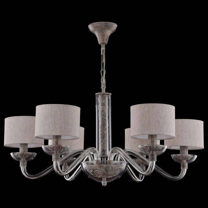 Подвесная люстра Maytoni Maryland 6 ламп ARM526PL-06GR