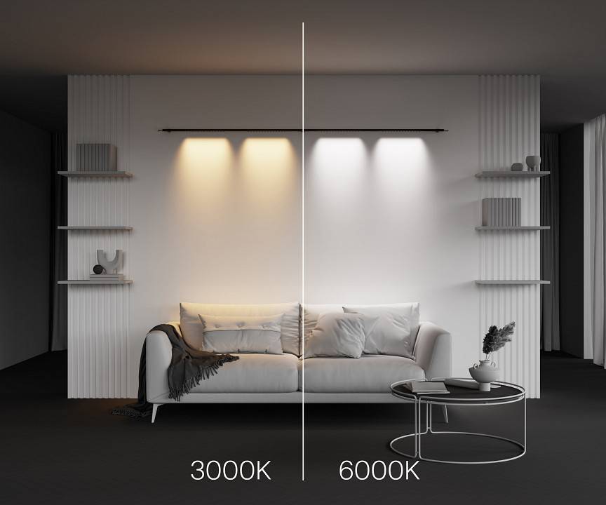 Модульный светильник Maytoni Points C101CL-L1000-24W3-6K-B