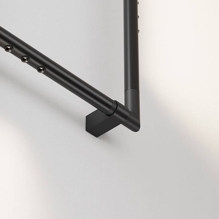 Соединитель угловой L-образный для модульных светильников Maytoni Accessories for system Axity CA006EC-B