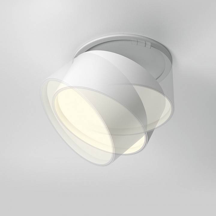 Встраиваемый светильник Maytoni Onda DL024-12W3K-W