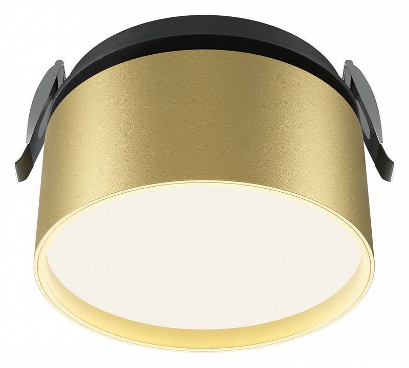 Встраиваемый светильник Maytoni Onda DL024-12W4K-BMG