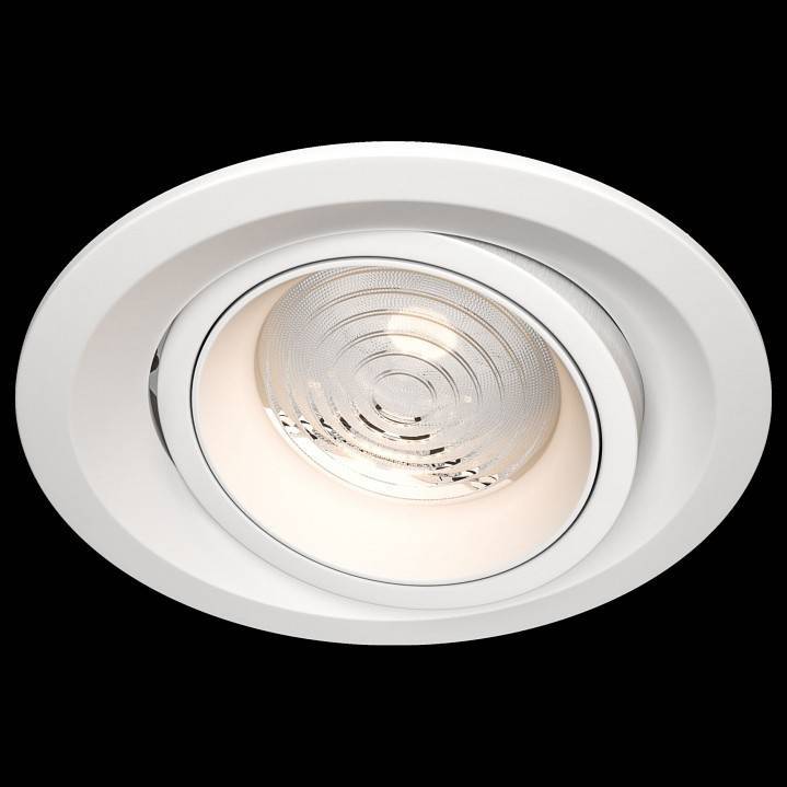 Встраиваемый светильник Maytoni Elem 15 Вт 3000 К белый DL052-L15W3K