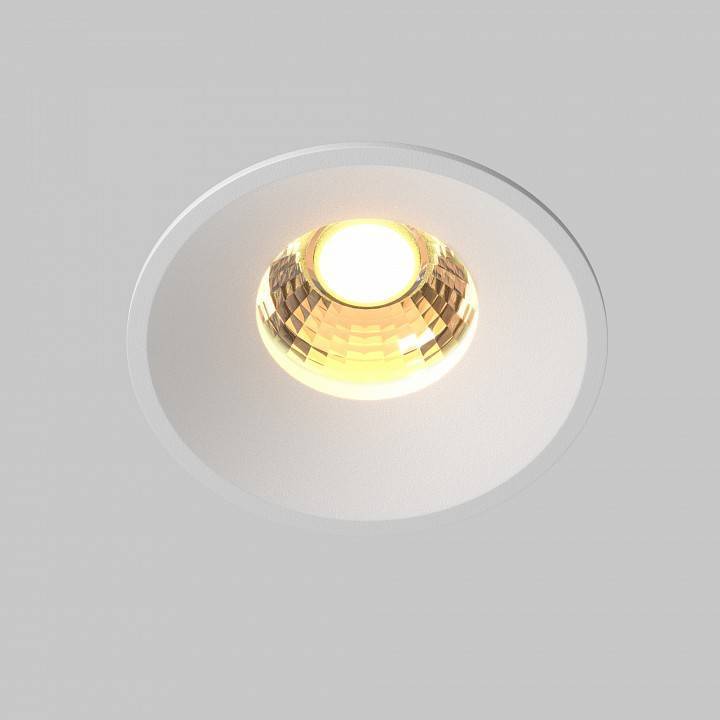 Встраиваемый светильник Maytoni Round DL058-12W-DTW-W