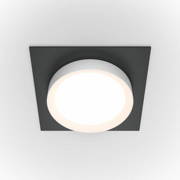 Встраиваемый светильник Maytoni Hoop DL086-GX53-SQ-BW