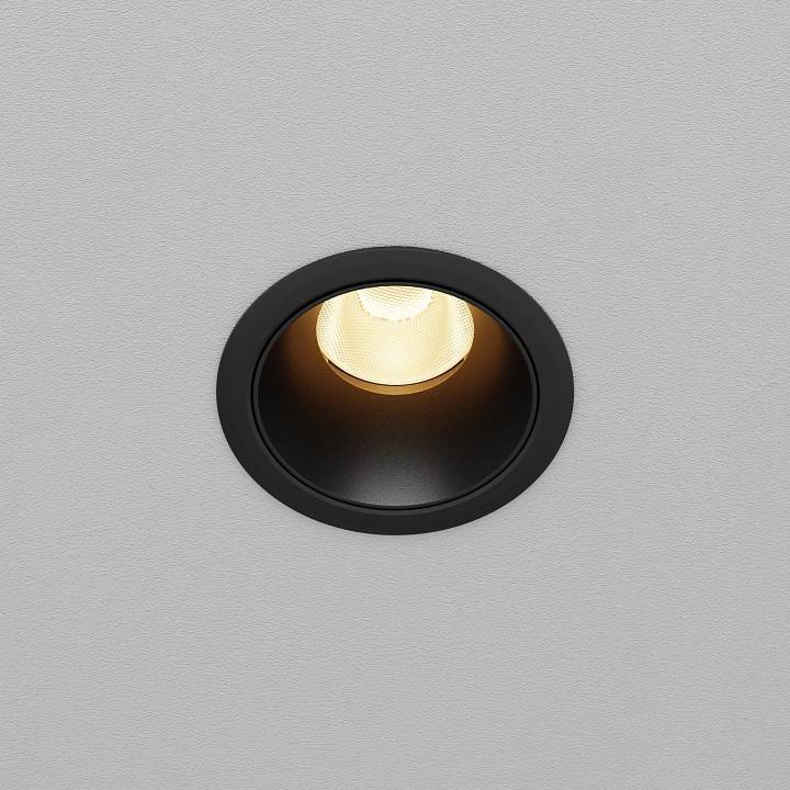 Встраиваемый светильник Maytoni Dip DL115-10W-2.7K-B