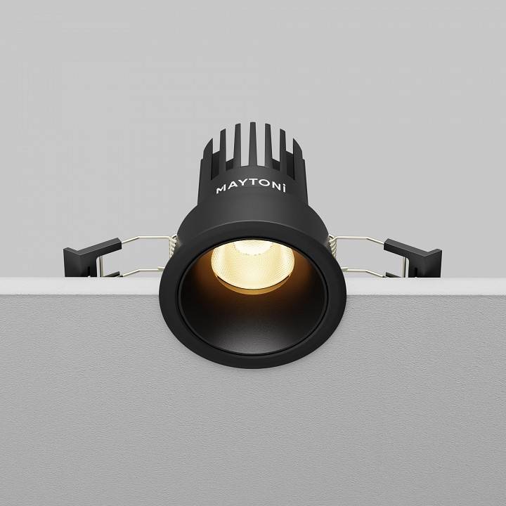 Встраиваемый светильник Maytoni Dip DL115-10W-2.7K-B