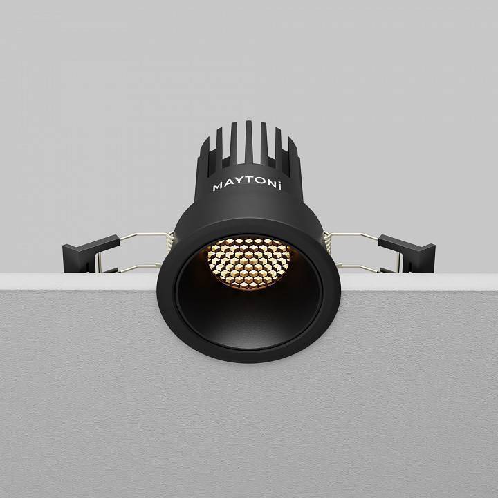 Встраиваемый светильник Maytoni Dip DL115-10W-2.7K-B