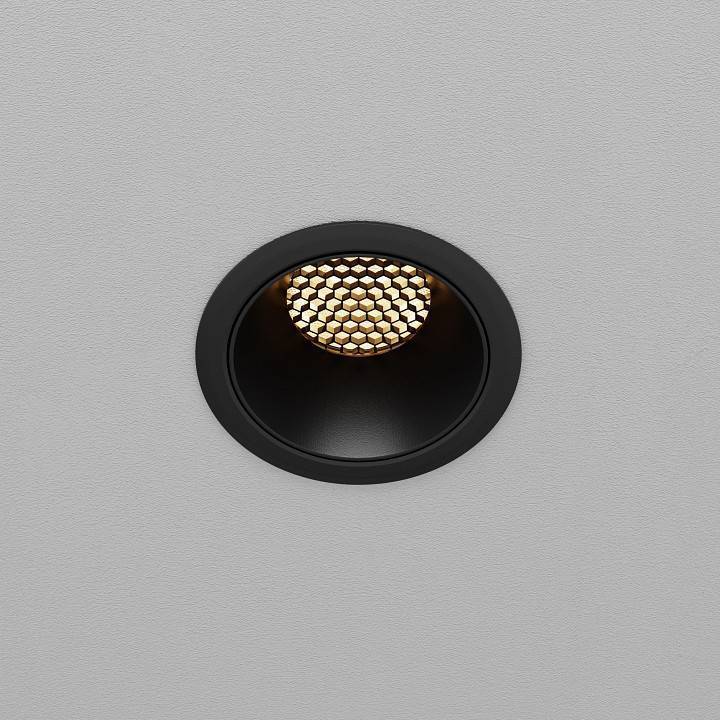 Встраиваемый светильник Maytoni Dip DL115-10W-2.7K-B