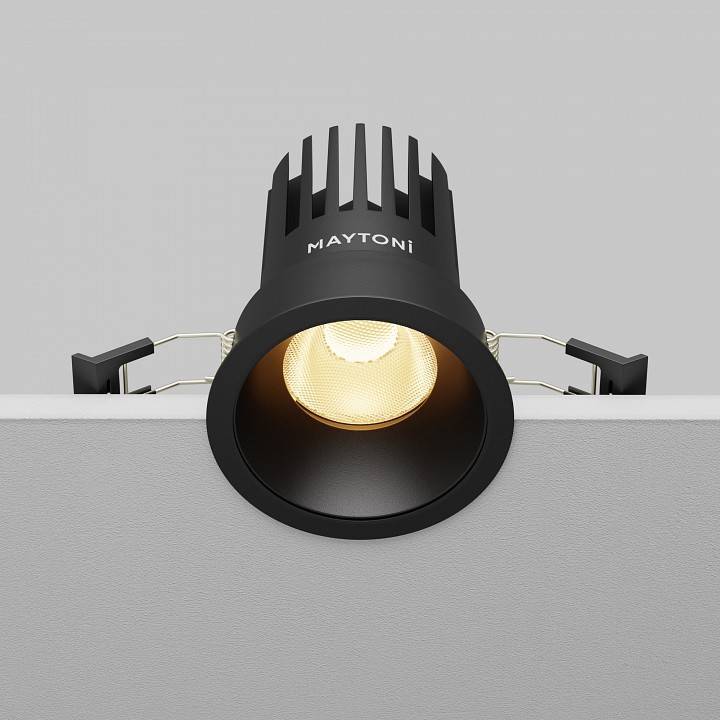 Встраиваемый светильник Maytoni Dip DL117-15W-2.7K-B