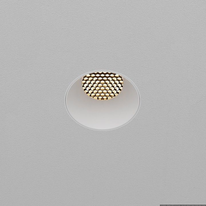 Встраиваемый светильник Maytoni  DL119-10W-3K-TRS-W