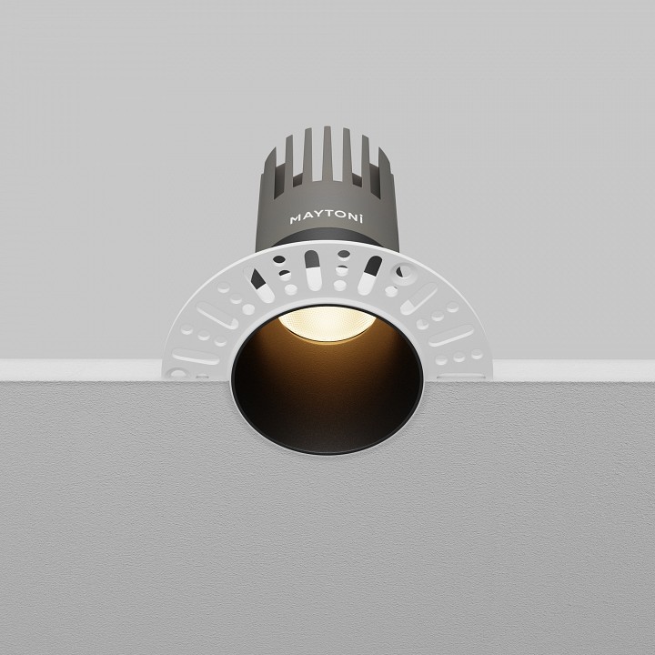 Встраиваемый светильник Maytoni  DL120-10W-3K-TRS-B