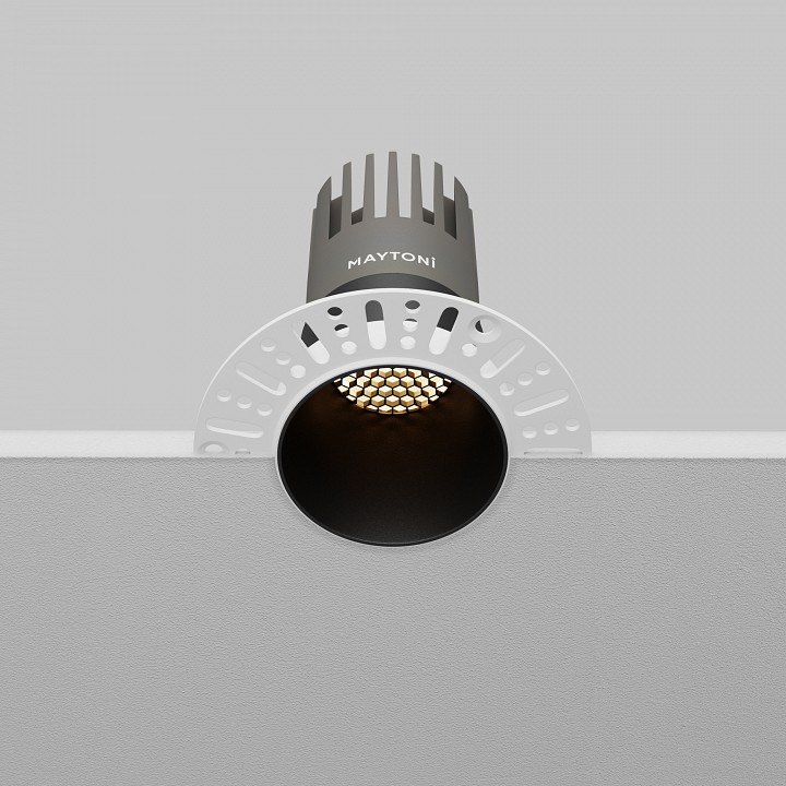 Встраиваемый светильник Maytoni  DL120-10W-3K-TRS-B