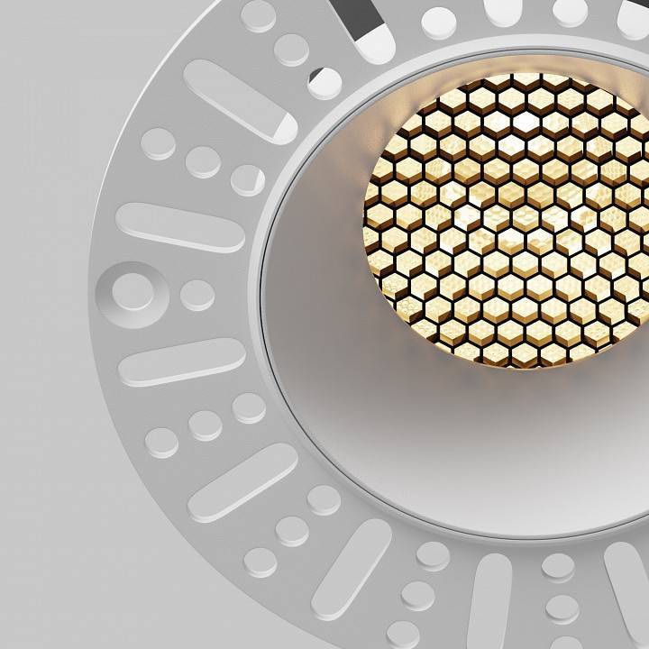 Встраиваемый светильник Maytoni Dip DL121-15W-2.7K-TRS-W