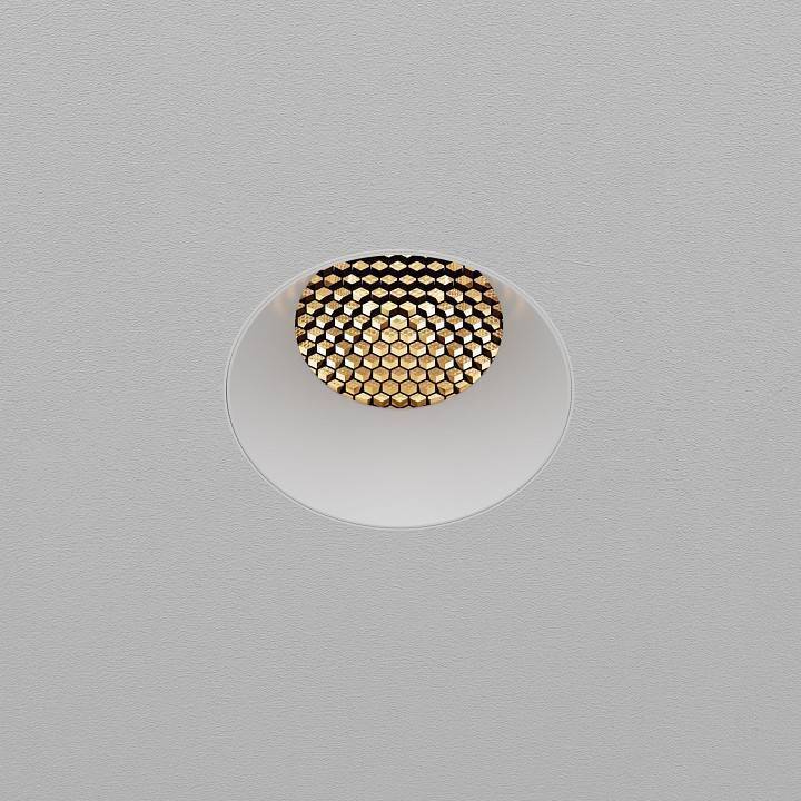 Встраиваемый светильник Maytoni Dip DL121-15W-2.7K-TRS-W