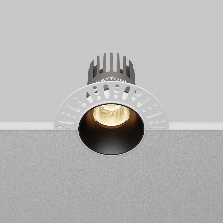 Встраиваемый светильник Maytoni  DL124-10W-3K-TRS-B