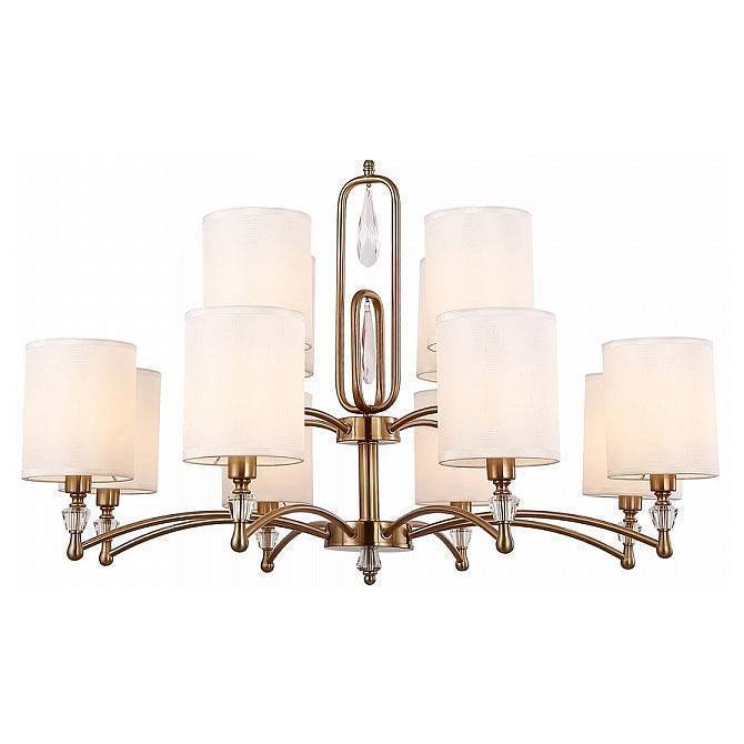 Подвесная люстра Freya Riverside 12 ламп FR1007PL-12BS